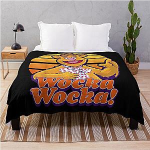 The Muppets Fozzie Bear Wocka Wocka Portrait  Throw Blanket