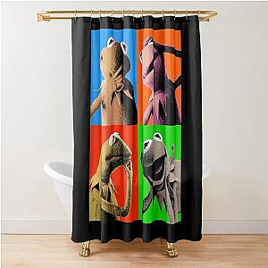 The Muppets Kermit The Frog Pop Art Shower Curtain