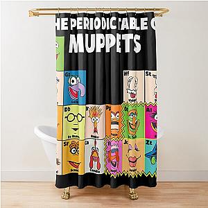 The Muppets Periodic Table Of The Muppets Shower Curtain