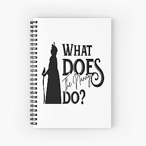 What does the nanny do? Spiral Notebook