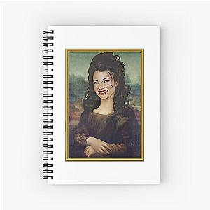 The Nanny - Mona Lisa  Spiral Notebook