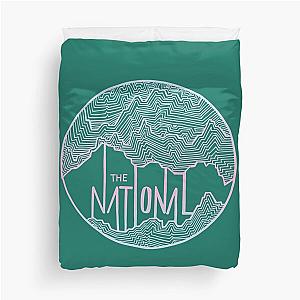 The National line art   Duvet Cover