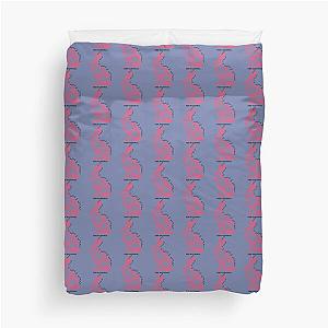 you said it would be painless.  The National, -quot-Pink Rabbits-quot-    Duvet Cover