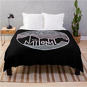 The national line art Throw Blanket