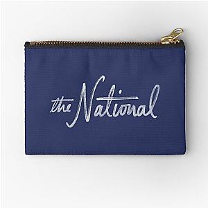 The National script Zipper Pouch