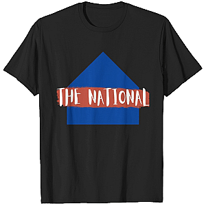 The National Band  Blue Logo T-shirt