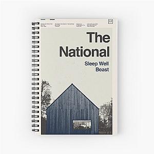 The National - Sleep Well Beast Spiral Notebook