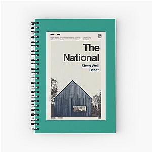 The National - Sleep Well Beast Active  Spiral Notebook