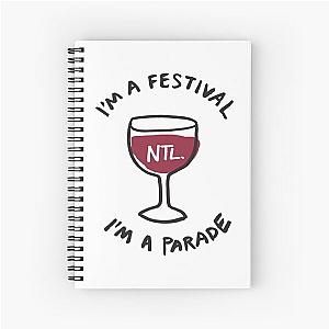 All the Wine - The National Spiral Notebook