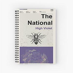 The National - High Violet Spiral Notebook