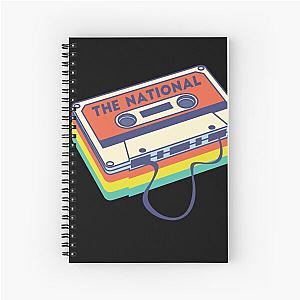 The National Band Logo Cassette Deck Spiral Notebook