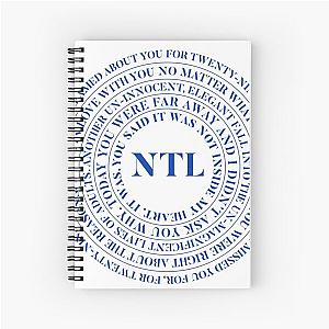 The National lyrics Spiral Notebook