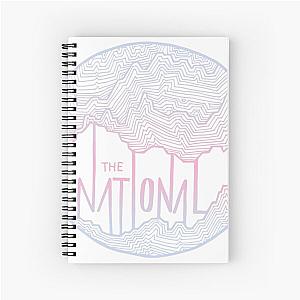 The National line art Spiral Notebook