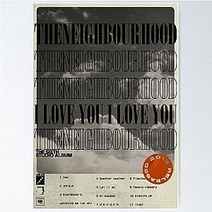 The neighbourhood album: i love you (minimal) Poster