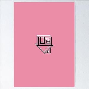 the neighbourhood pink minimalist design  Poster