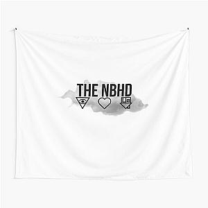 The Neighbourhood NBHD I love you logo  clouds  1 Tapestry