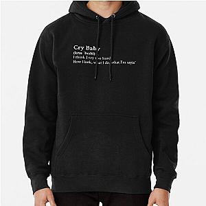 Cry Baby by The Neighbourhood Band Rock Aesthetic Quote Black Pullover Hoodie