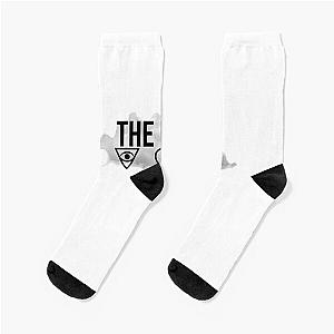 The Neighbourhood NBHD I love you logo  clouds  1 Socks