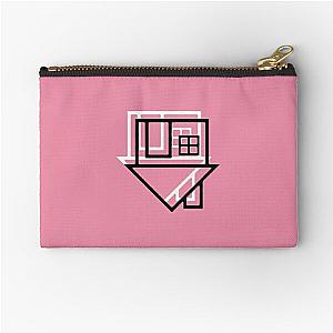 the neighbourhood pink minimalist design  Zipper Pouch