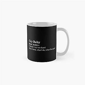 Cry Baby by The Neighbourhood Band Rock Aesthetic Quote Black Classic Mug
