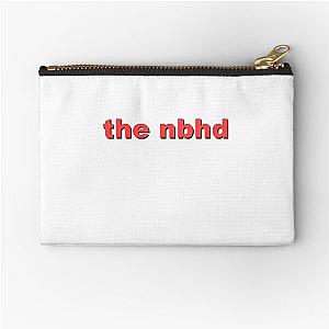 the neighbourhood text Zipper Pouch