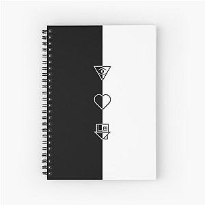 black and white the neighbourhood Spiral Notebook