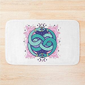 Neverending snake Bath Mat