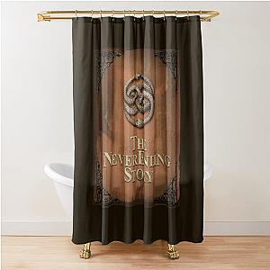 The Neverending Story Book Auryn Cover Shower Curtain