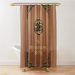 The Neverending Story Realistic Book Shower Curtain