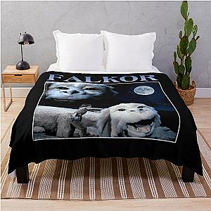 NeverEnding Design Story Movies -FALKOR Throw Blanket