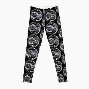 AURYN uroboros. Snake biting it's own tail. Neverending story. Leggings