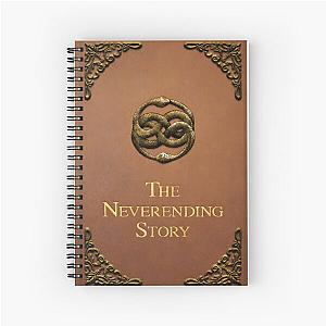 The Neverending Story Realistic Book Spiral Notebook