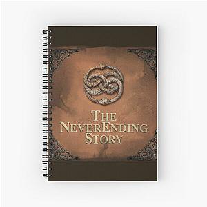 The Neverending Story Book Auryn Cover Spiral Notebook