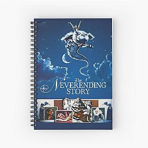 The Neverending Story Poster Spiral Notebook