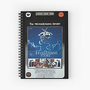 The Neverending Story Retro VHS Case Spiral Notebook