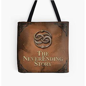 The Neverending Story Book Auryn Cover All Over Print Tote Bag