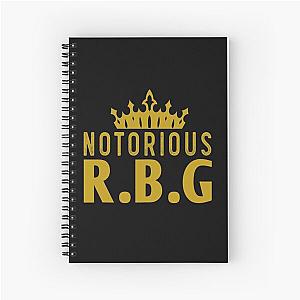 The Notorious RBG Ruth Bader Ginsburg Spiral Notebook