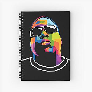 wpap rapper notorious Spiral Notebook