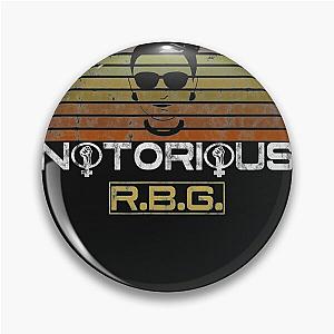 Vintage Notorious RBG Ruth Bader Ginsburg Political Tshirt Pin