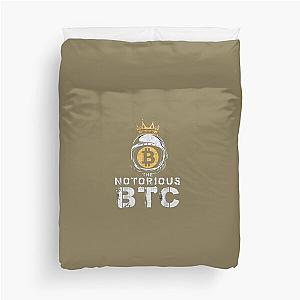 The Notorious BTC shirt Duvet Cover