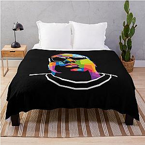 wpap rapper notorious Throw Blanket