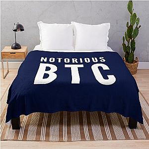 Notorious BTC  Throw Blanket