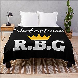 Notorious R.B.G Throw Blanket