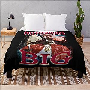 The BigNotorious Funny BiggieBig Rapper Throw Blanket