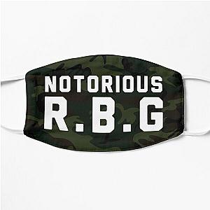 Notorious RBG Ruth Bader Feminist Political Justice Flat Mask