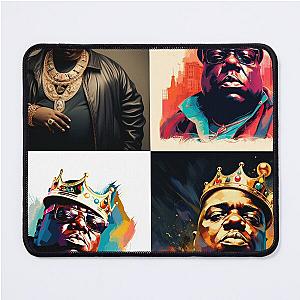 Polychromatic Portrait of The Notorious B.I.G Mouse Pad