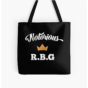 Womens Notorious RBG Ruth Supreme Court Feminist Political  All Over Print Tote Bag