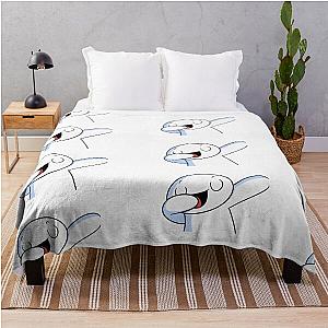 The Odd One Out Throw Blanket