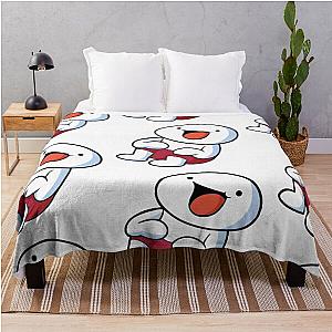 The Odd One Out Throw Blanket