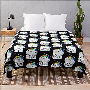 The Odd One Out Throw Blanket